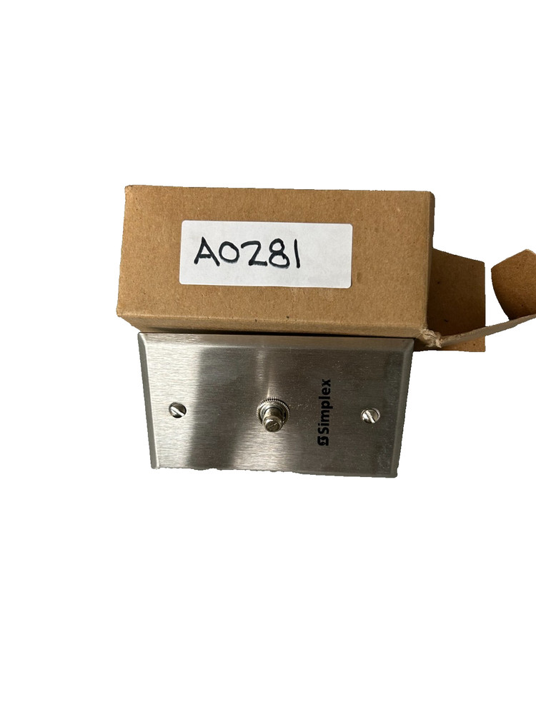 SimplexGrinnell 2750-9002 Pushbutton Switch Remote Station