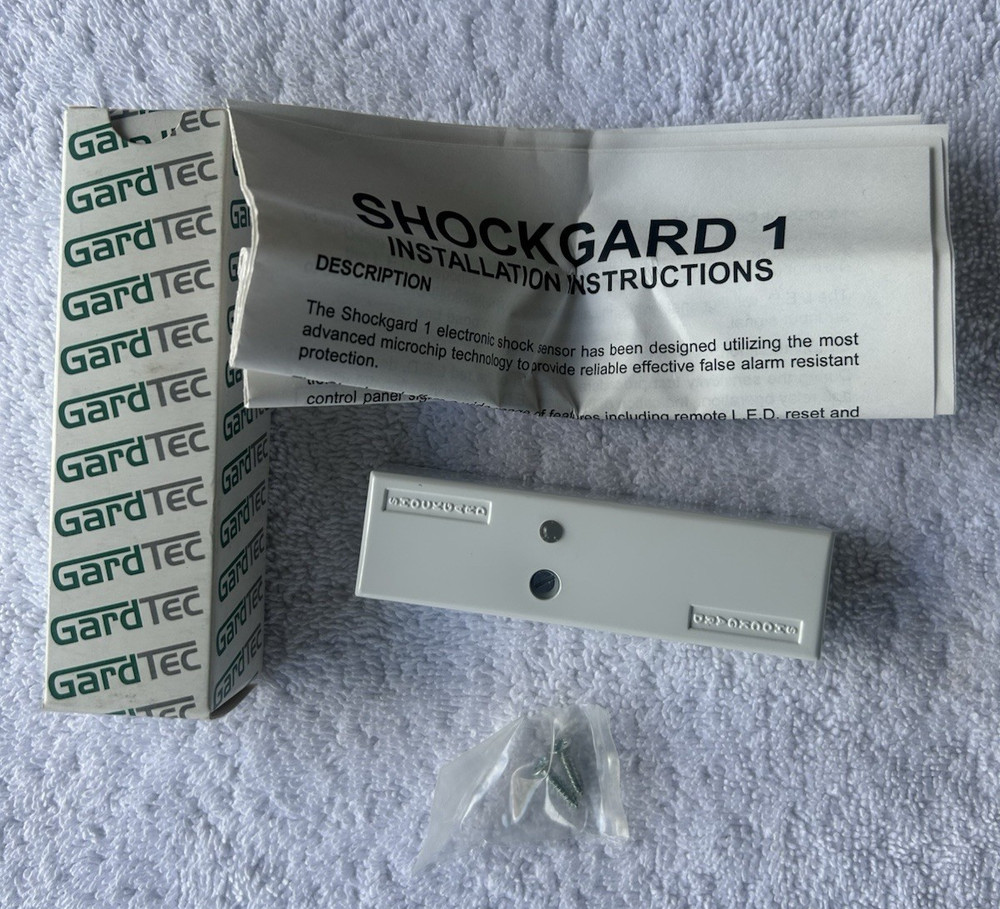 GardTec  SG-1 Shockguard Shock Detector, White