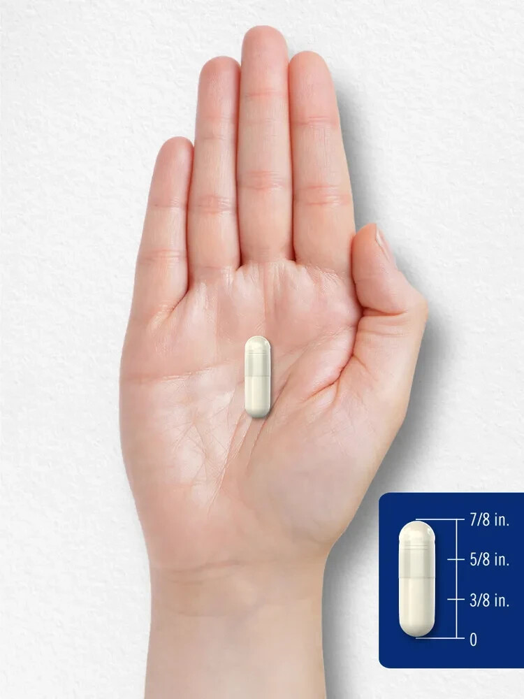 Bone Support Supplement | 120 Capsules | Calcium Complex Vitamin | Non-GMO & Gl