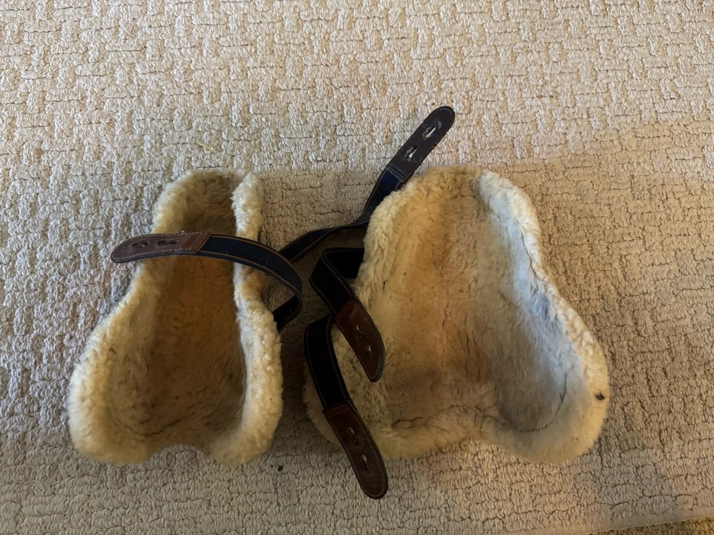 Beval High Leather Fetlock Boot Sheepskin Lined - Size 2