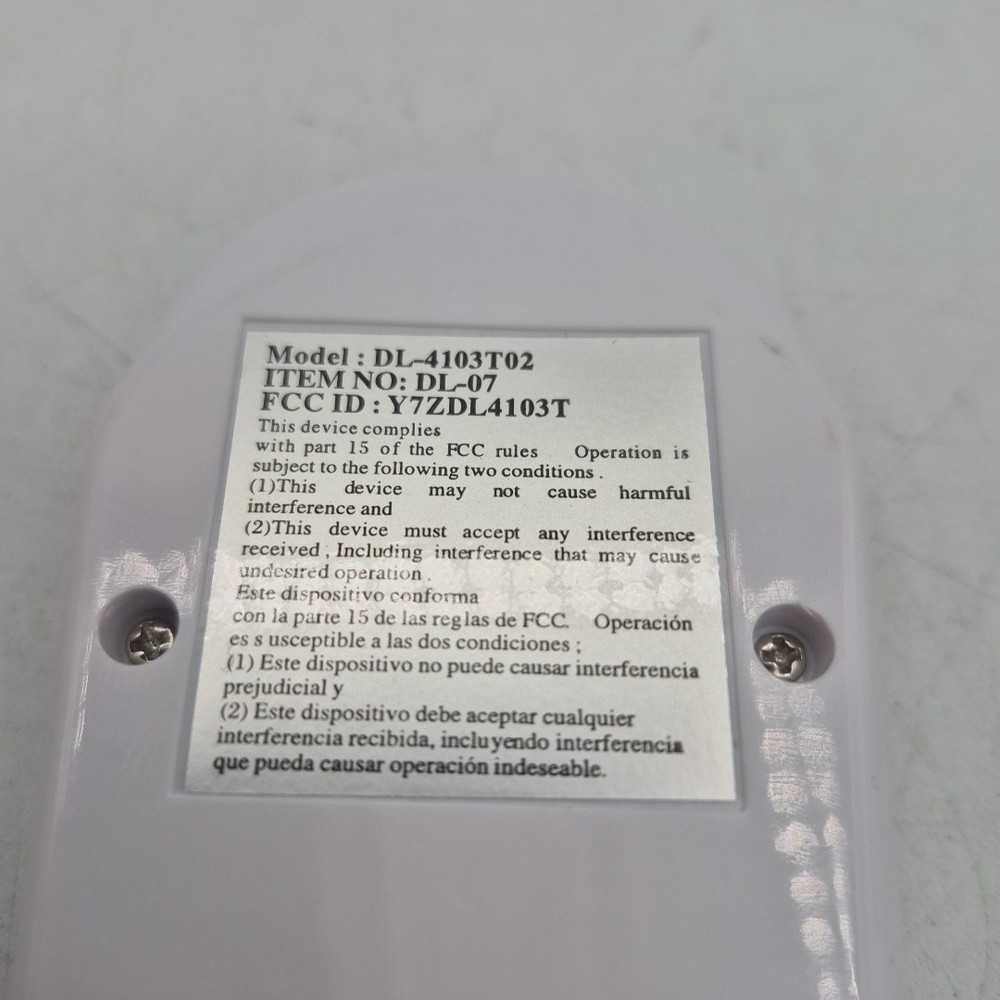 HAMPTON BAY - FAN REMOTE CONTROL- DL-4103T02
