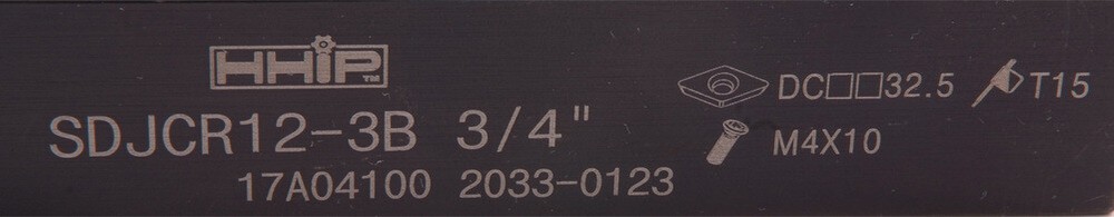 SDJCR 12-3B TURNING TOOL HOLDER (2033-0123)