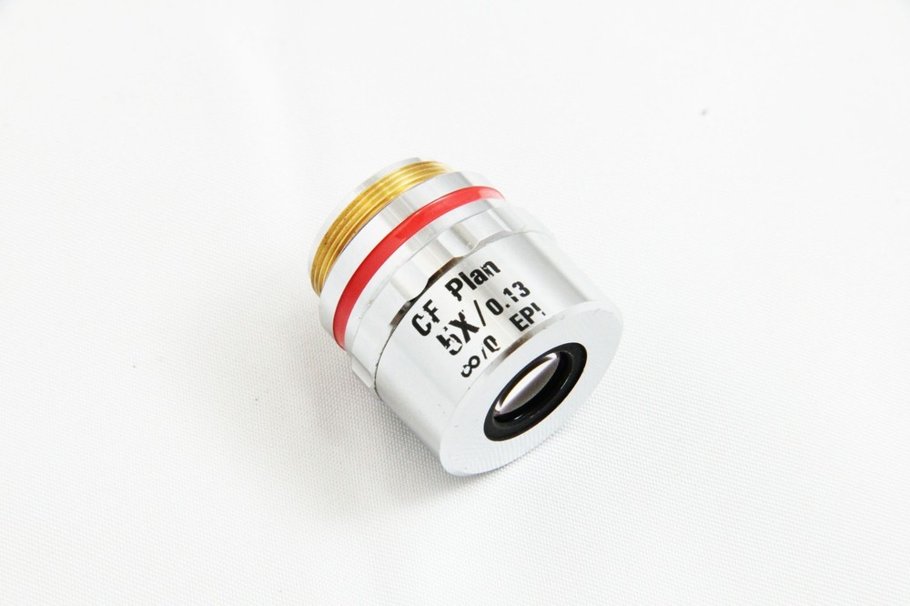 Nikon CF Plan 5x/0.13 ∞/0 EPI WD22.5 Microscope Objective #5548