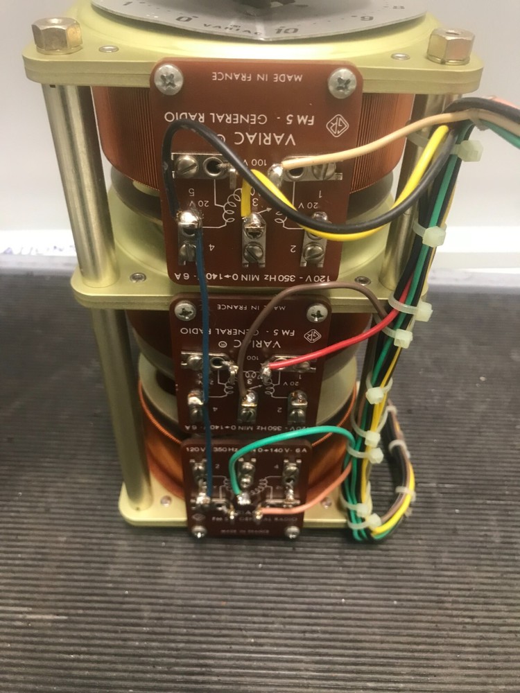 GRC Type M5 M5G3 MFP Three Phase Variac Variable 400HZ