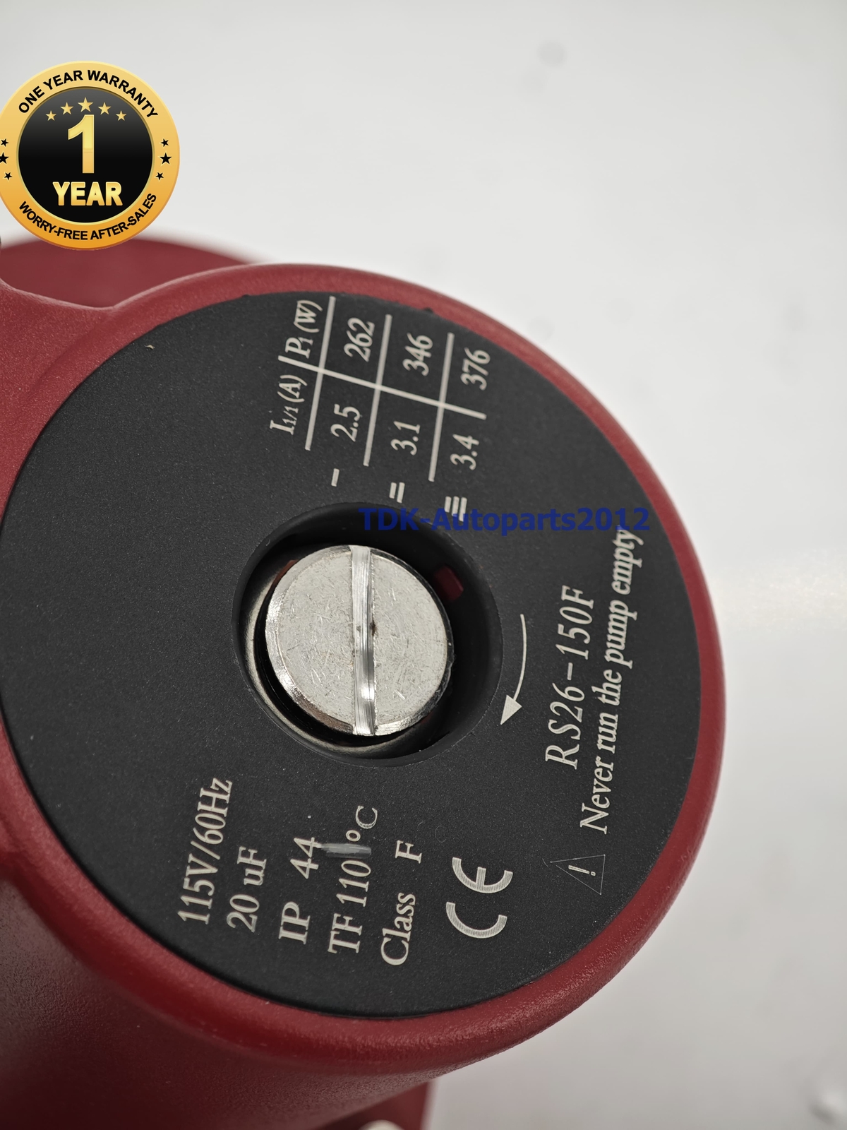 For Grundfos 95906630 UPS26-150F Cast Iron Circulator Pump 115V 1/3 HP Cast Iron