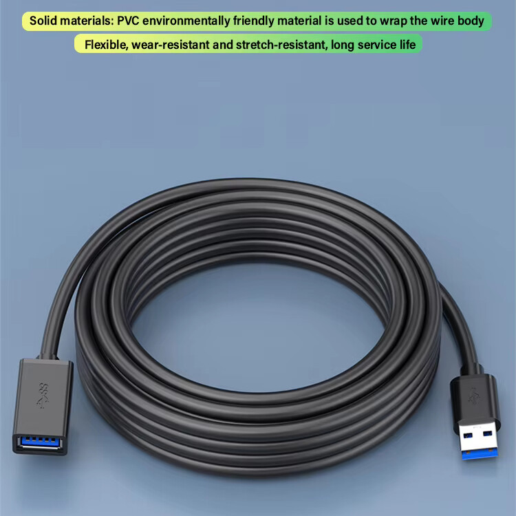 USB 3.0 Extension Cable High Speed Extender Cord Adapter Type A Male to Female