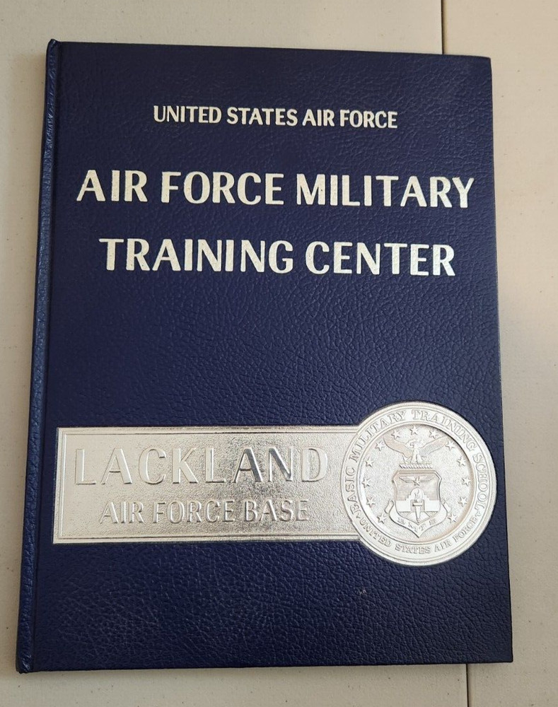 1980’s USAF Basic Military Training Yearbook Lackland Airforce Base