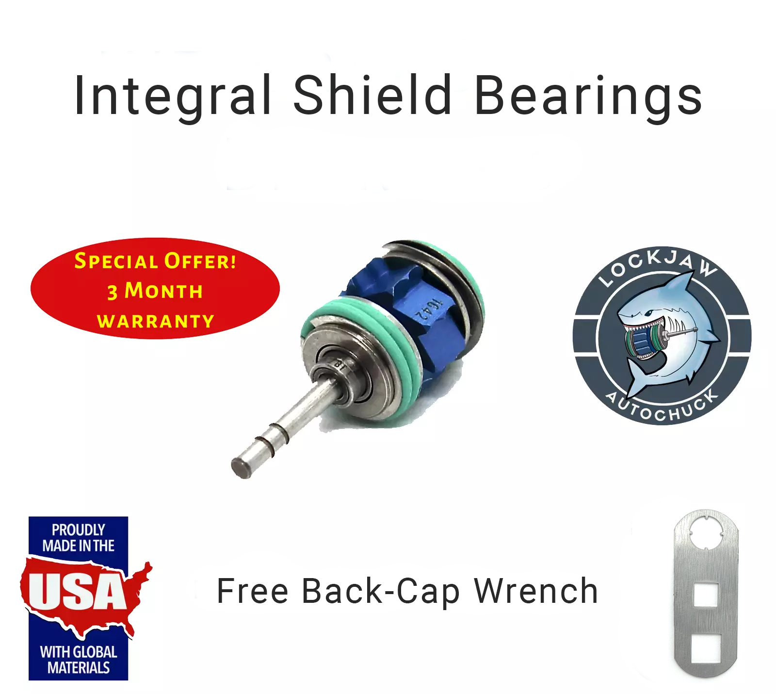 Star 430 Turbine SWL SW Push Button CERAMIC Bearings 3 MONTH WARRANTY!