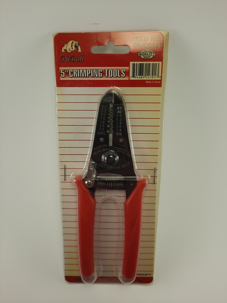 Pitbull 5" Crimping Tool
