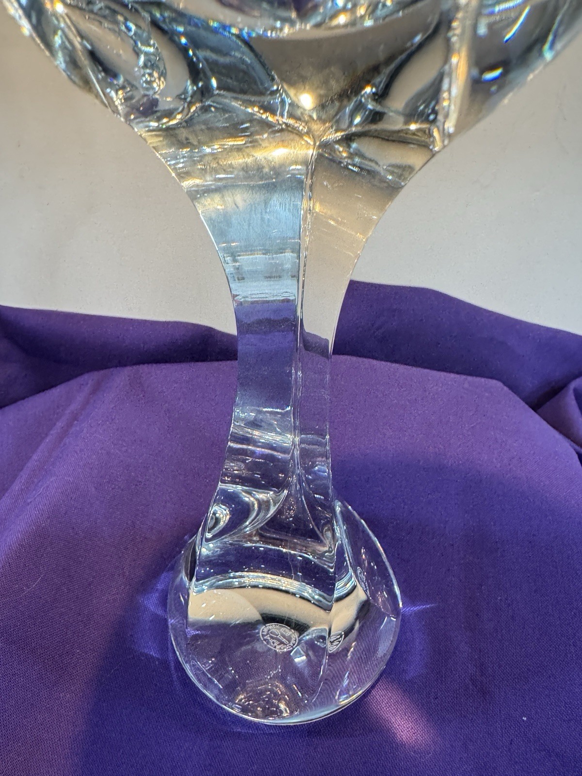 Baccarat Neptune Claret Wine 7 3/4 inch Glass (s) MINT & Guaranteed