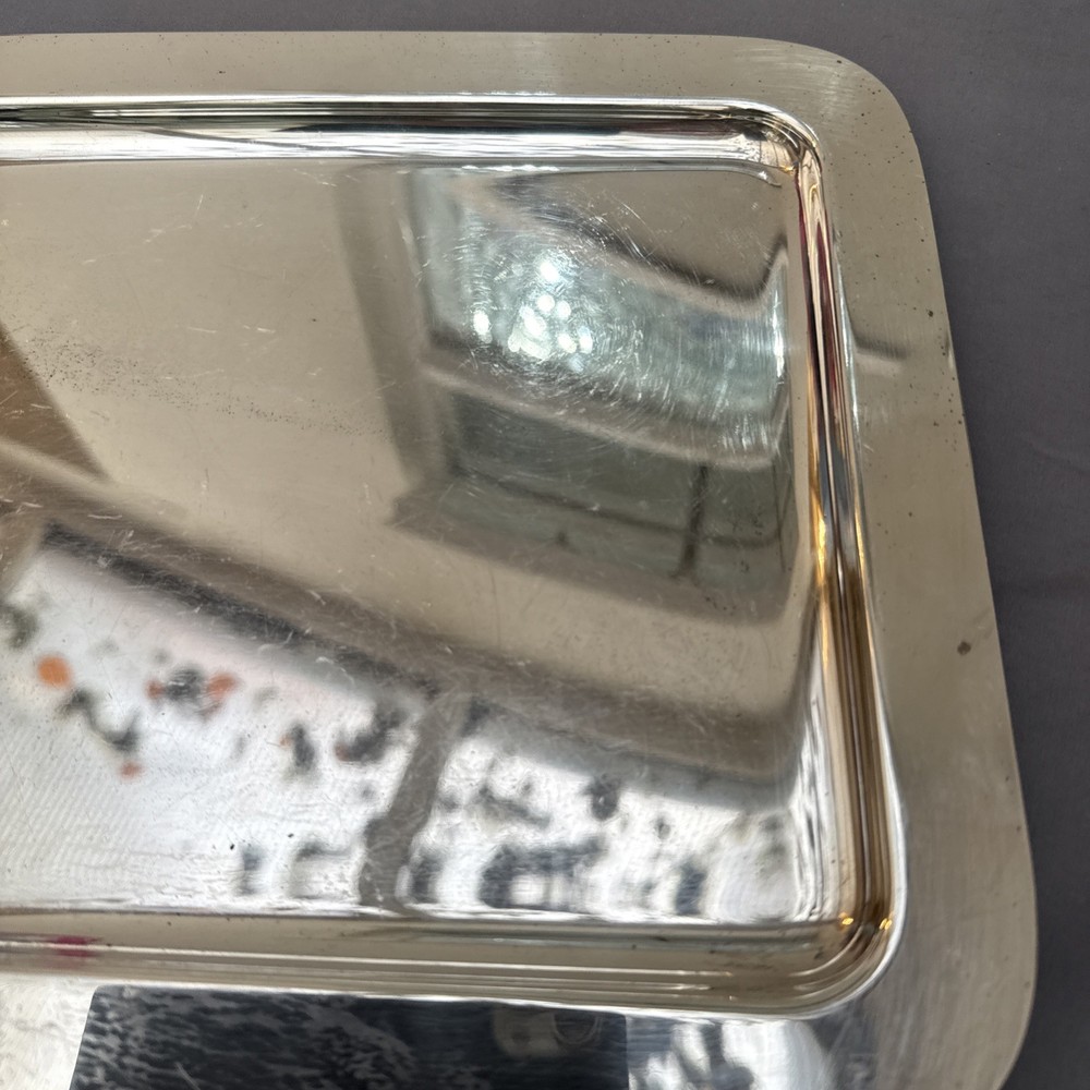 L'ecuyer France Silverplate Vintage Tea Pot, Sugar Bowl, Jub & Tray Set. (B55)