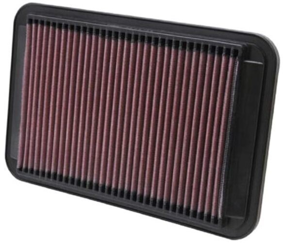 Engine Air Filter: Reusable, Clean Every 75,000 Miles, Washable,Replacement