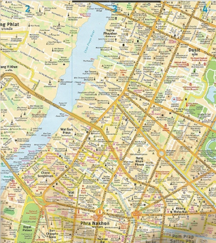 Bangkok, Thailand by Periplus Maps.