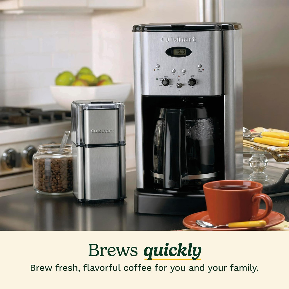 DCC-1200P1 Brew Central 12-Cup Programmable Coffeemaker Coffee Maker, Carafe