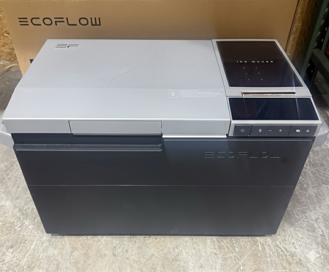 EcoFlow GLACIER Portable Fridge Freezer Ice Maker USED