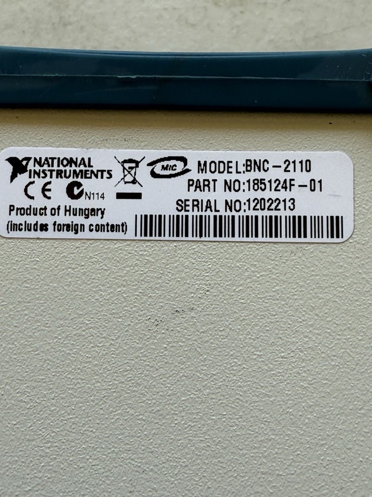 national instruments bnc-2110