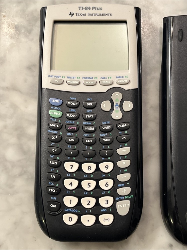 Texas Instruments TI-84 Plus Graphing Calculator - Black - CLEAN Tested Working
