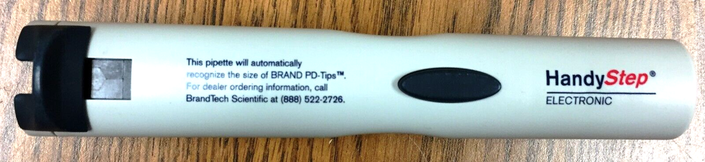 BrandTech Scientific HandyStep Electronic Pipette