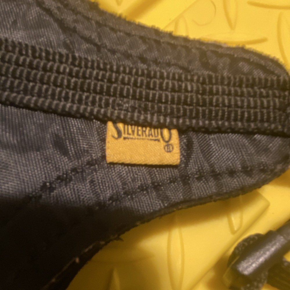 Silverado Nylon Dog Muzzle Black Adjustable Strap Size L