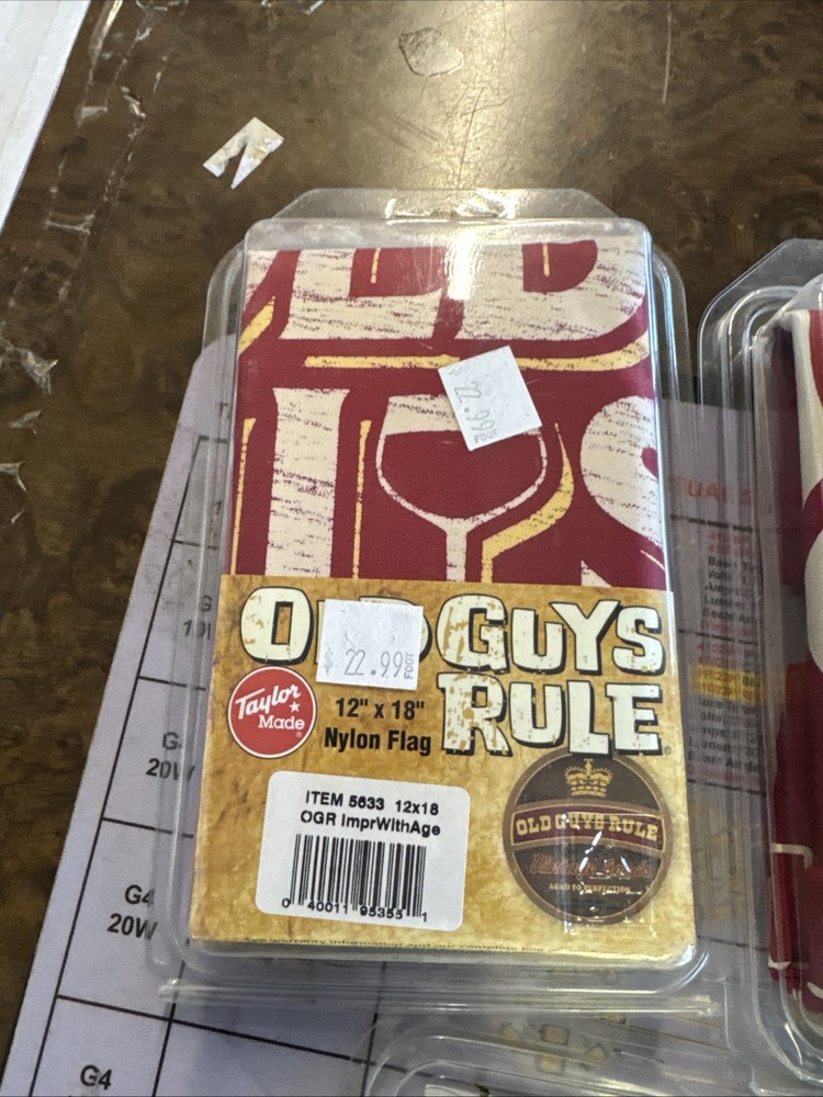 Taylor Made # 5633 Improved With Age Flag