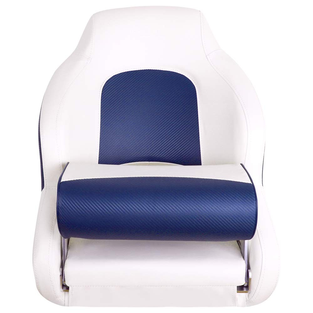 MSC Captain Boat Seat (White/Blue)
