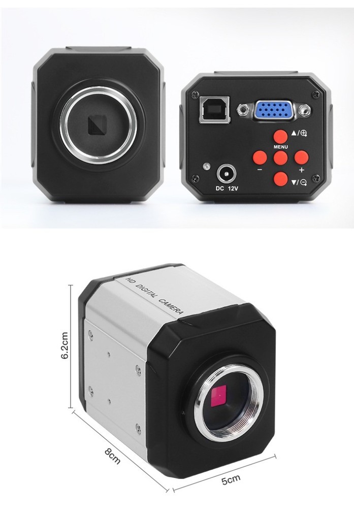 2 million pixel electronic eyepiece VGA/USB dual output interface body CCD