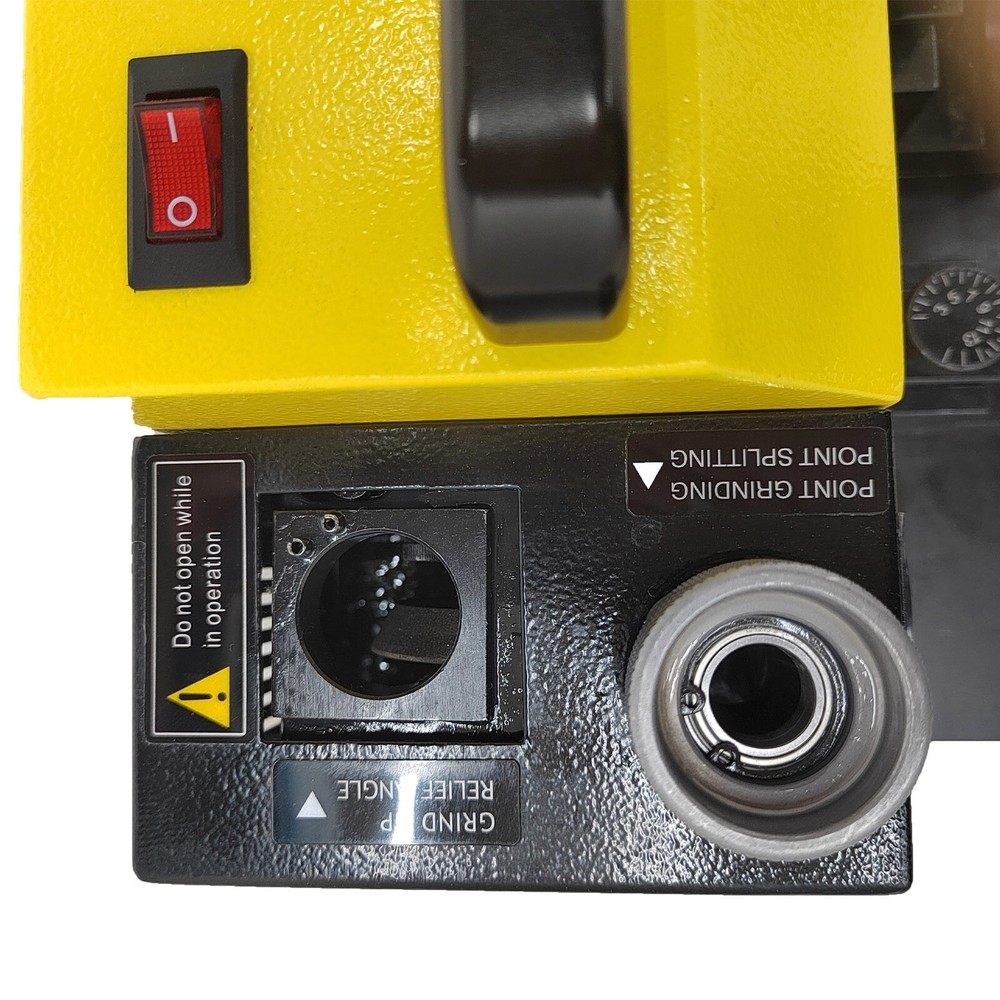 110V Drill Bit Grinder Complex Drill Sharpener Φ3- Φ26 Clamps CBN Grinding Wheel