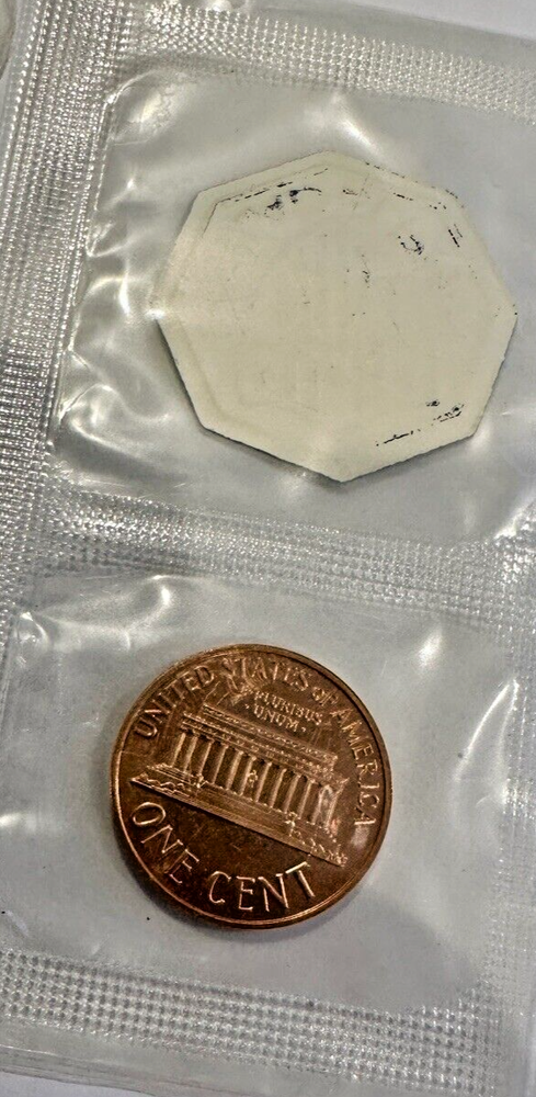 1963 LINCOLN Proof Cent w/Mint Token ~ Sealed Mint Cello ~From Original Mint Set