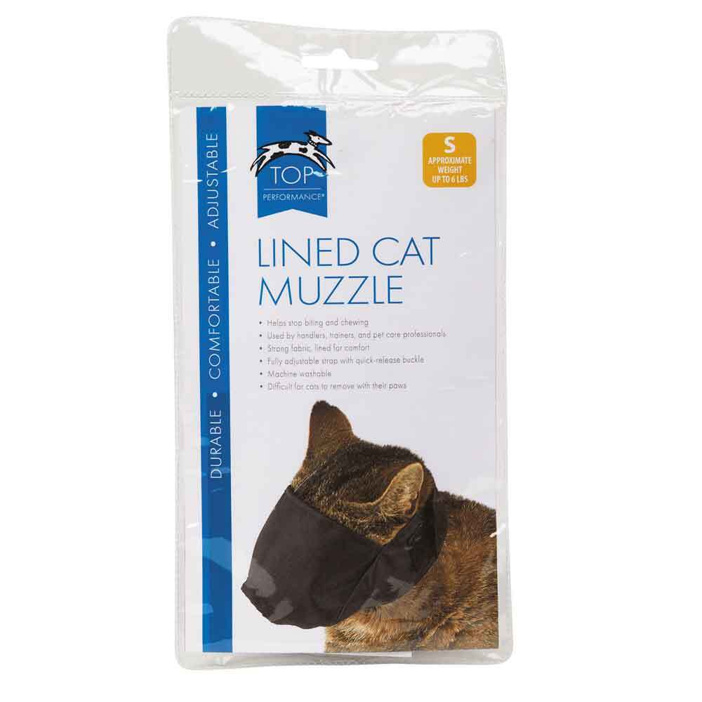 Top Performance Lined Nylon Cat Muzzles