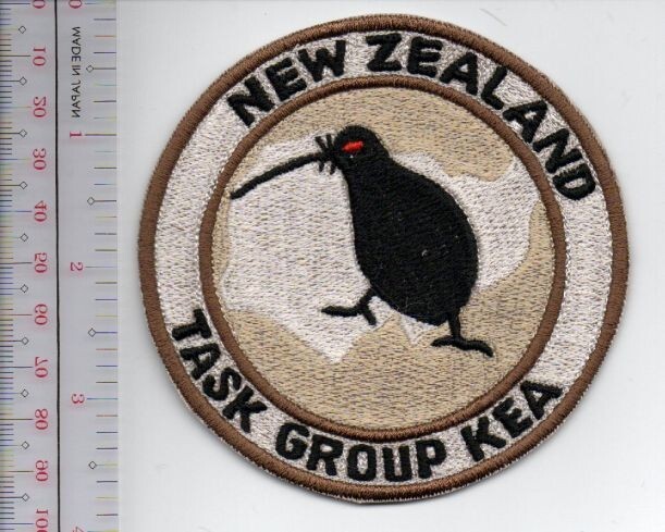 New Zealand ISAF Task Group KEA & Task Force Troy Patch lot 2 patch