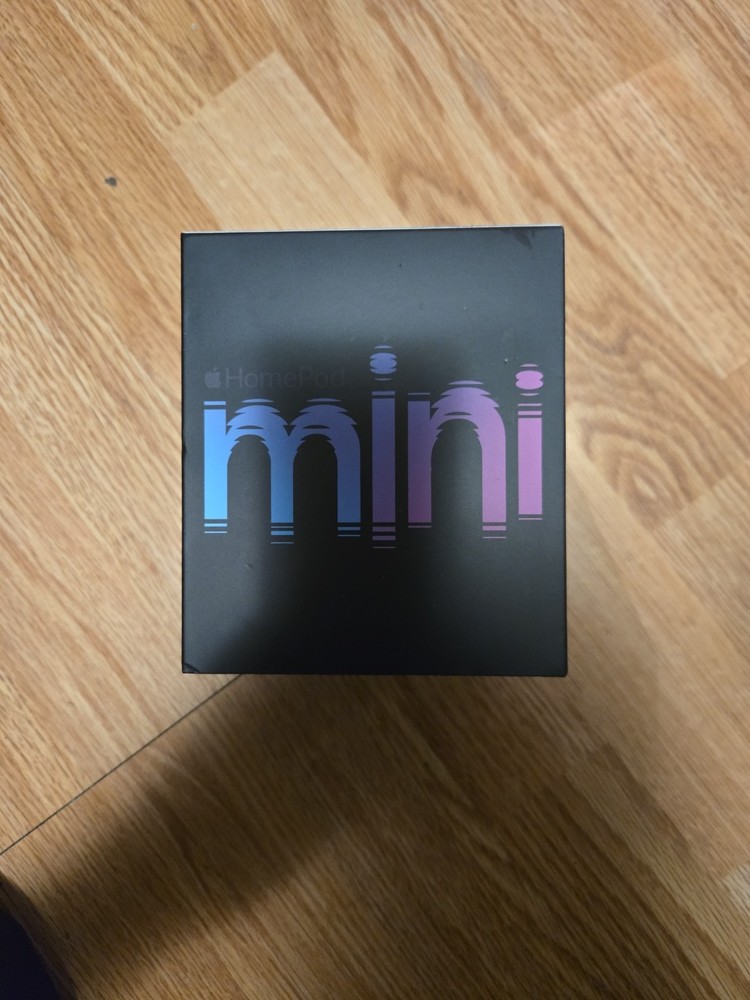 Apple iPhone HomePod Mini Bluetooth Smart Speaker Black 1 BOX Only ORIGINAL BOX