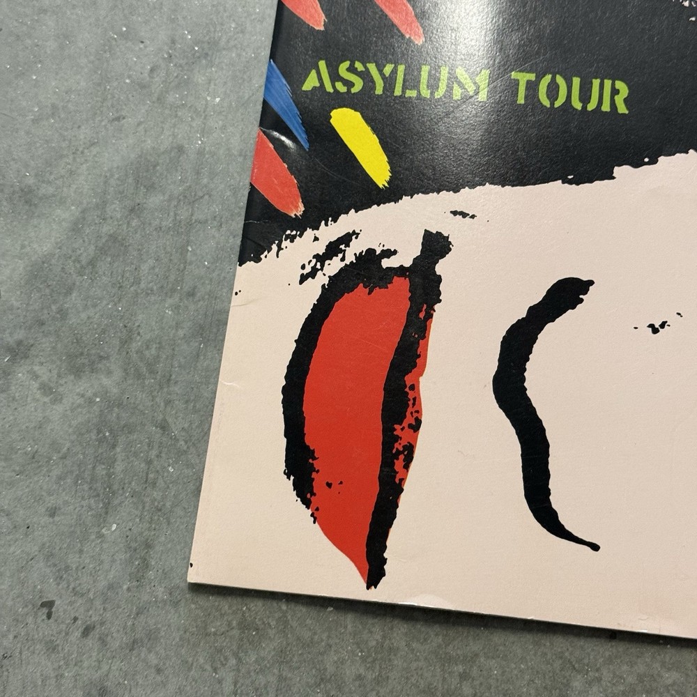Kiss Asylum Tour Book Vintage Merch Program