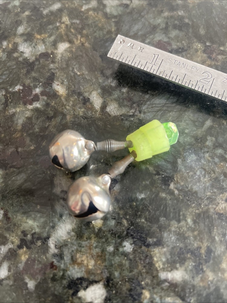Fish Pole Alarm Bells With Attachment For Rod