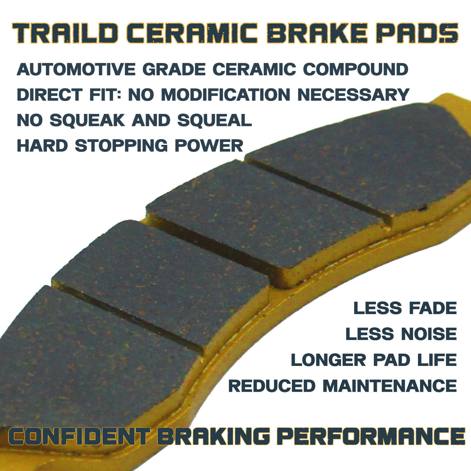 Harley-Davidson Touring 2000-2007 Ceramic Brake Pad Set