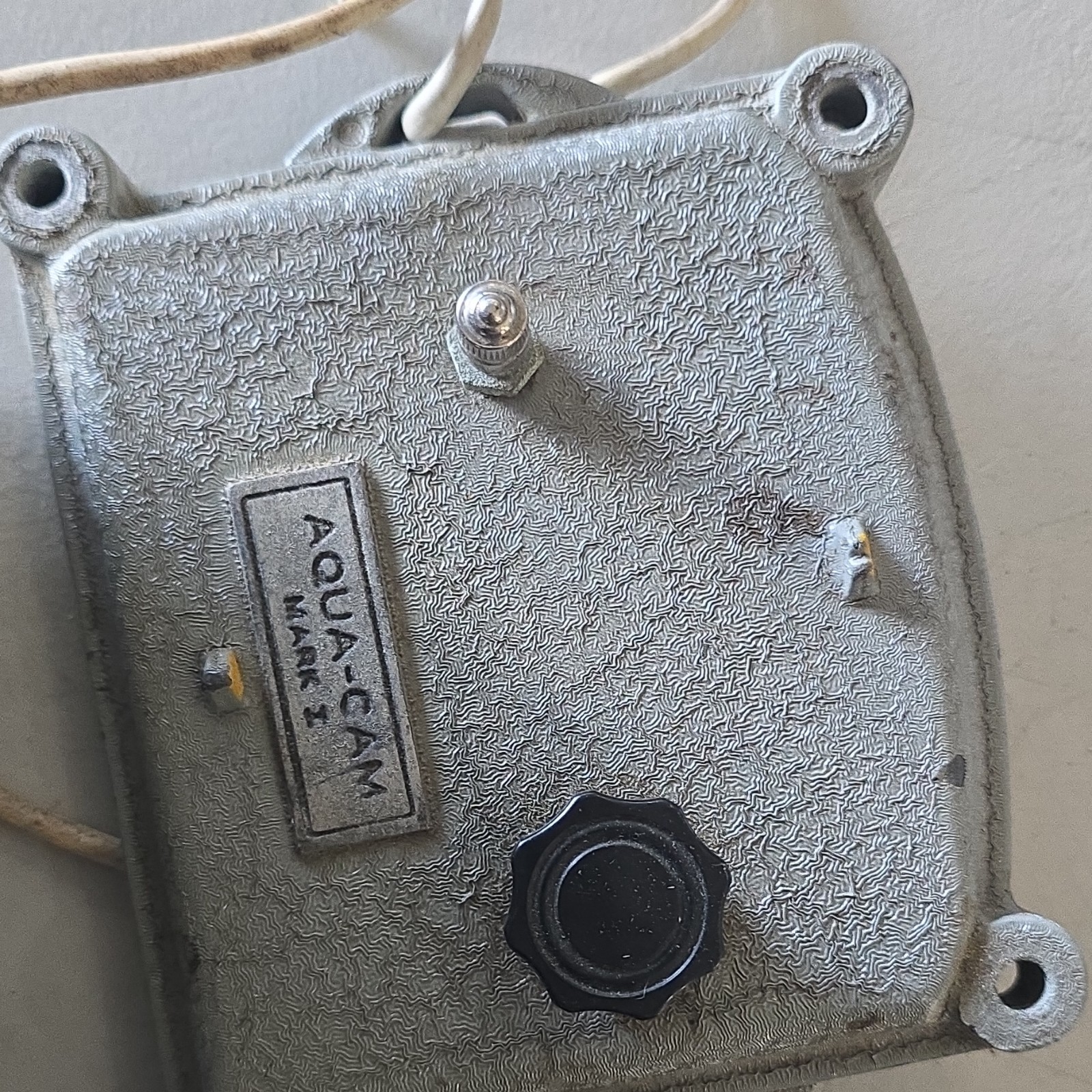 Ansco 620 Box Camera Black Gray with Aqua-Cam Mark II Housing and Accessories