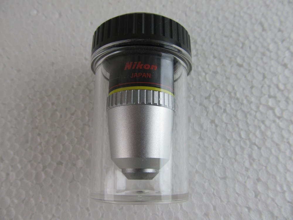 Nikon E Plan 10/0.2 160/- PH 1 DL Microscope Objective in Case