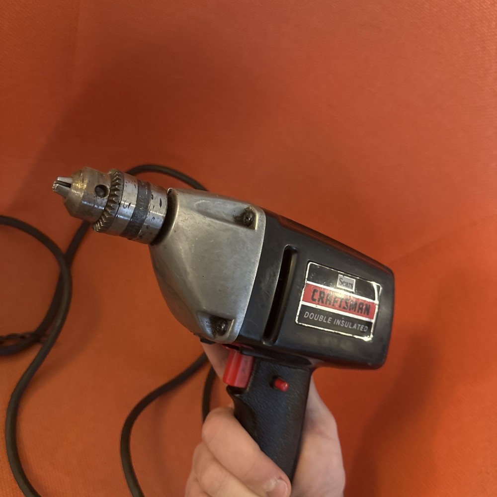 Sears Craftsman 3/8" Drill Variable Speed Reversible Tested 315.10510