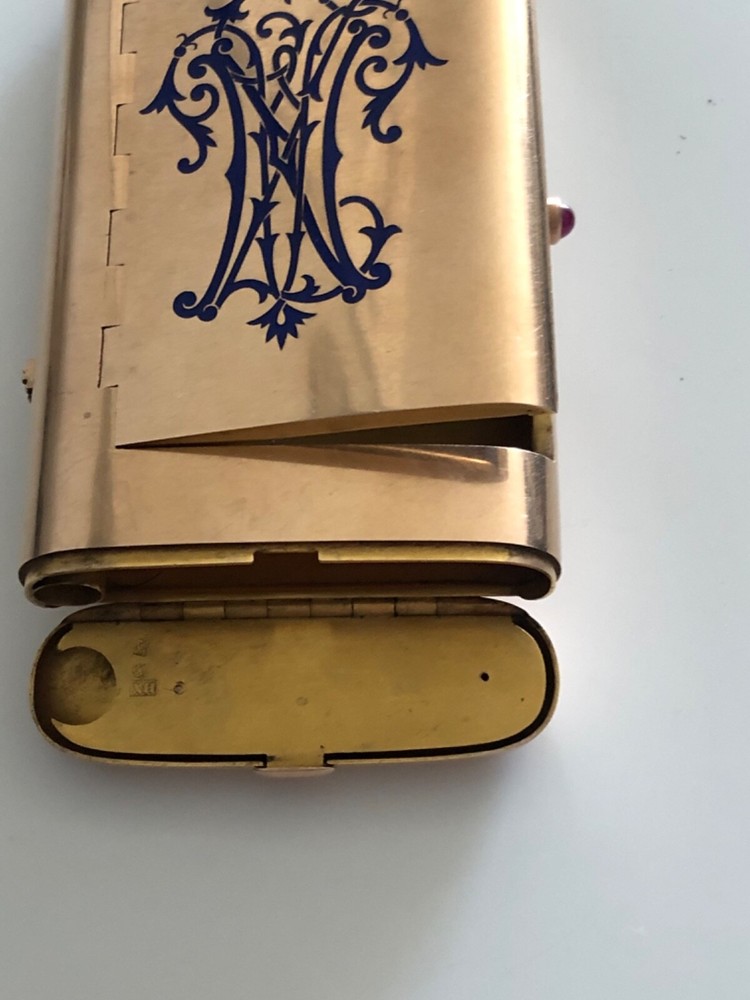 Russian Gold Cigarette Case