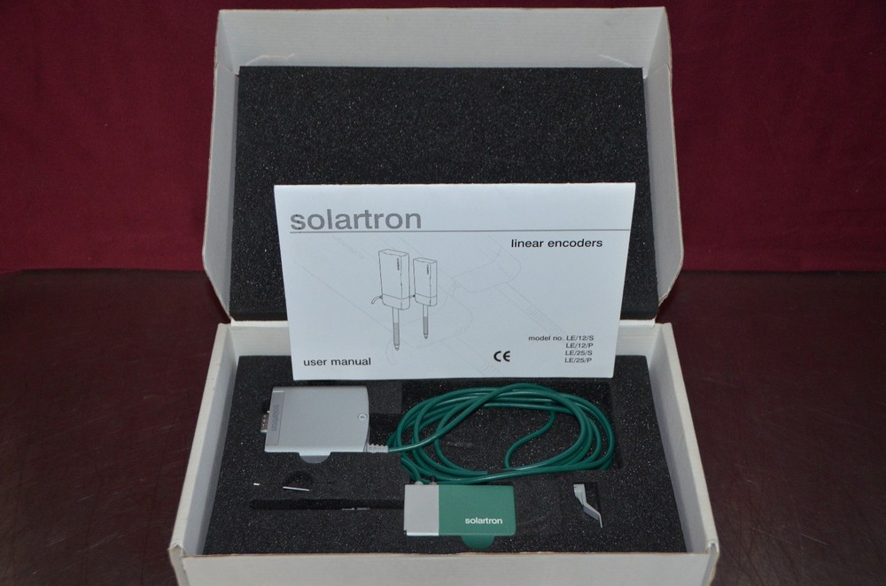 SOLARTRON LE12 LE/12/S IP65 SPRING PUSH LINEAR ENCODER ORBIT 961100 NEW IN BOX