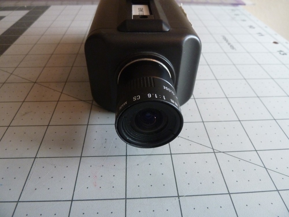 PSA CCD-324A Monochrome CCD Camera Electronic Iris & Shutter - READ NOTES BELOW