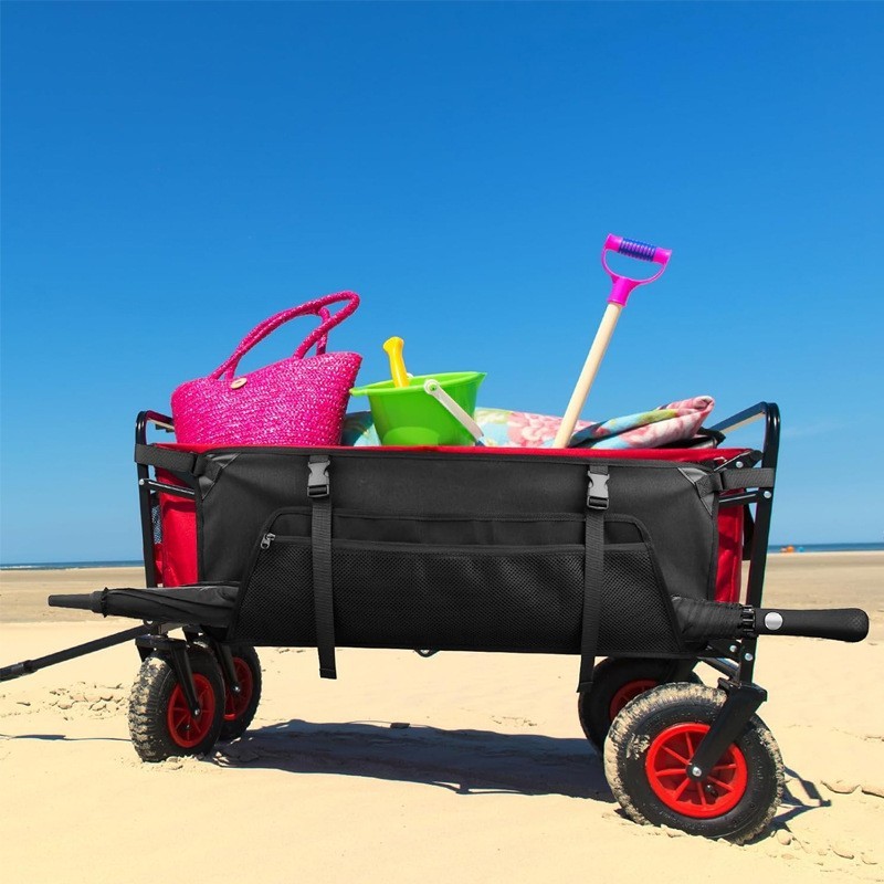 Adjustable Wagon Side Pocket 900D Oxford Camping Storage Bag