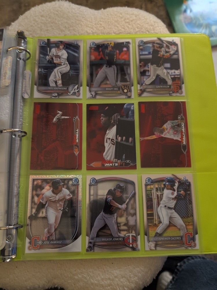 Baseball Card Light Binder 18 Pages