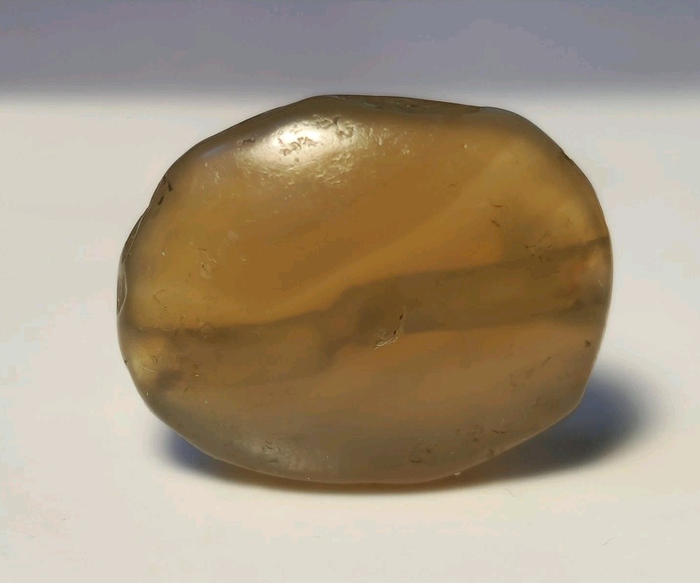 ANCIENT RARE CHALCEDONY AGATE TABULAR BEAD