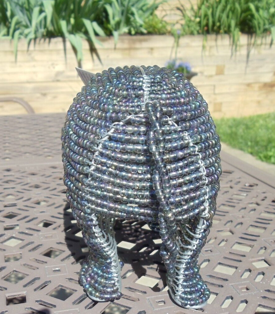 Beaded land: Hippopotamus