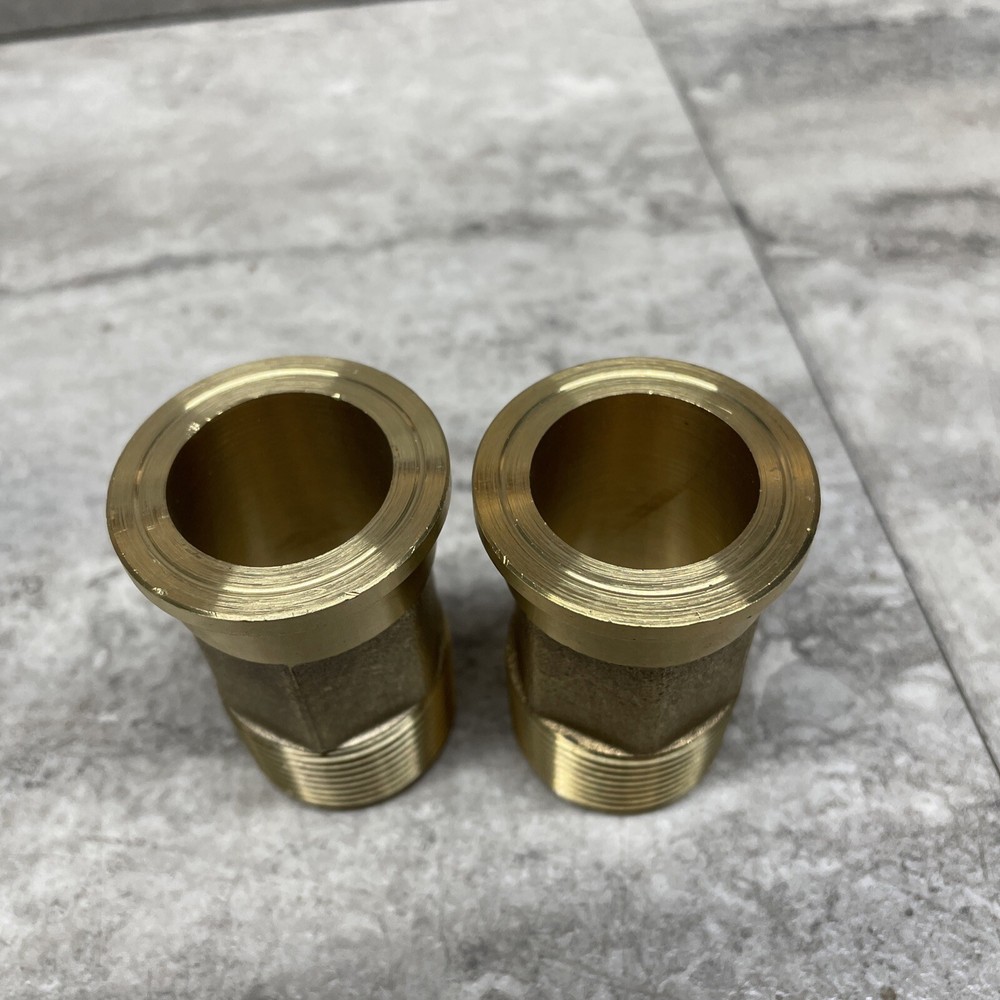 Adapter Set For Badger Style 1” Inline Flow Meter, New