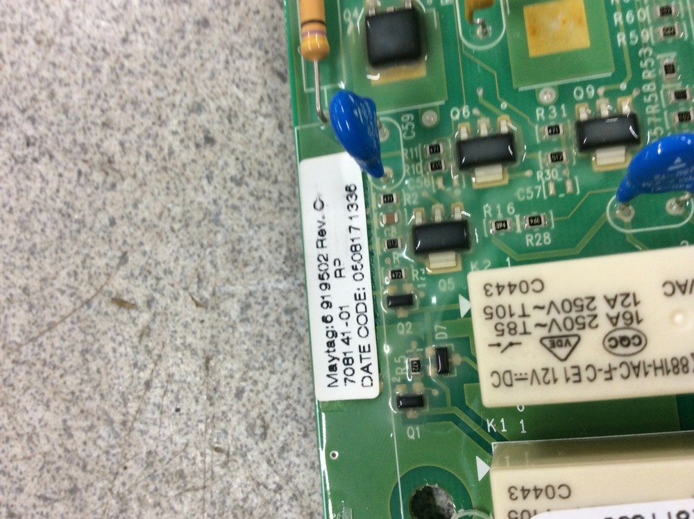 Maytag Dishwasher Control Board part# 6 919502