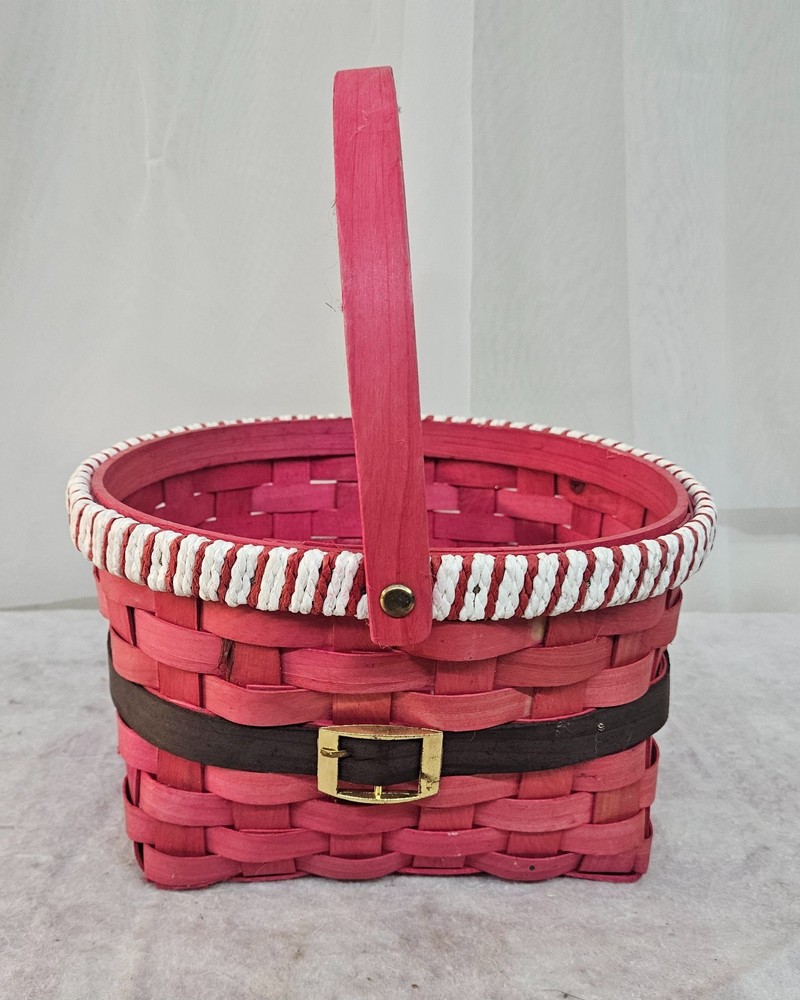 SANTA CLAUS Wicker Basket