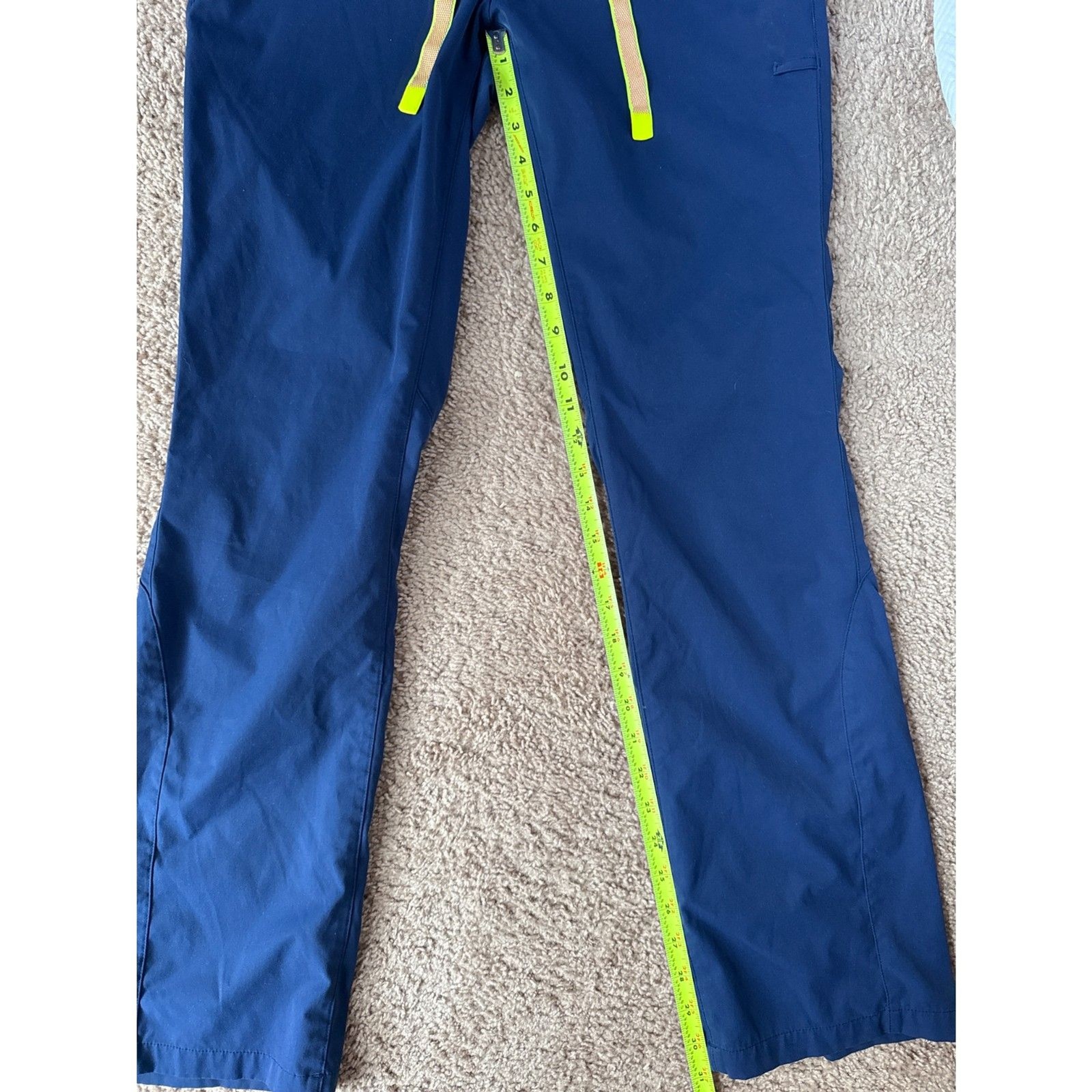 Medelita Scrub Set Womens XS Short Sleeve Top Womens S Pants Navy Blue