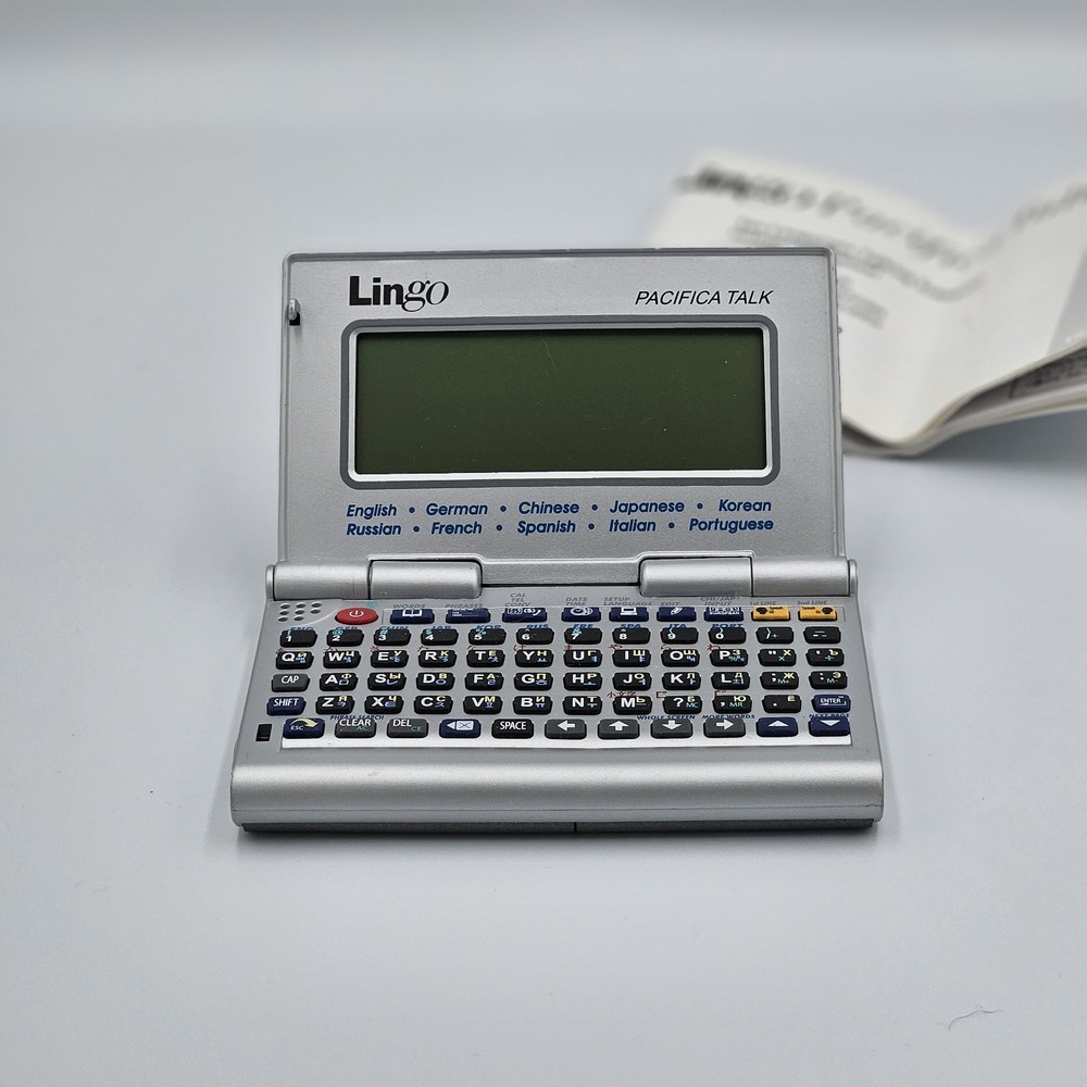 LINGO Pacifica Talk TR-2203 10 Language Talking Translator Great 2000