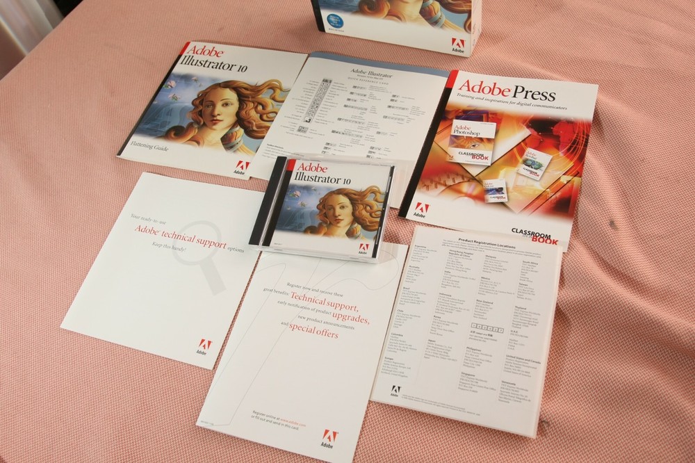 Adobe Illustrator 10 Mac OSX & Mac OS9 Upgrade Complete